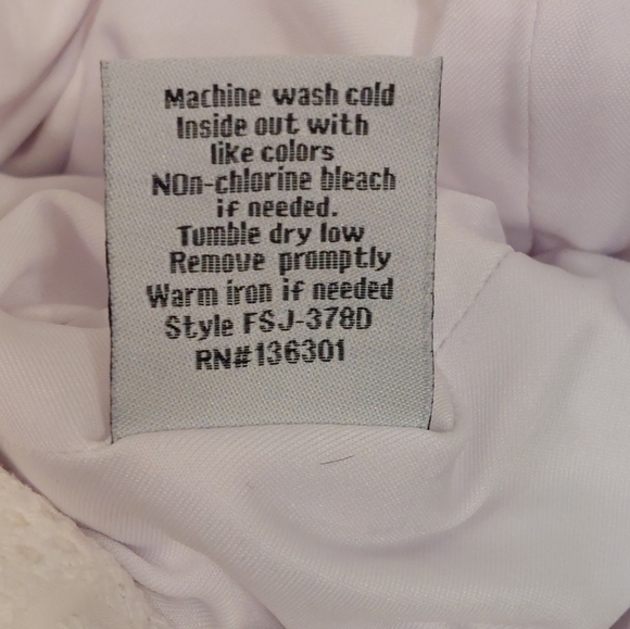 Freestyle Revolution White Eyelet Skirt size med - Picture 11 of 12